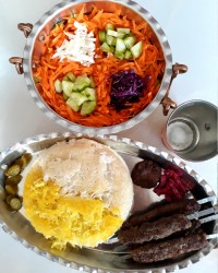 کباب تابه ای سیخی