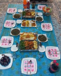 پذیرایی یهویی از خانواده همسرجان