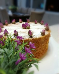 کیک گردو کشمش عصرانه امروز