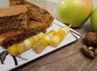 کیک سیب وگردو