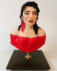 باست کیک ،کیک نیم تنه ، نیم تنه خوراکی