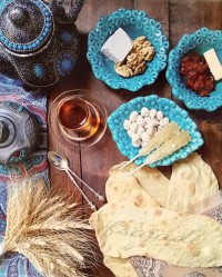 نان لواش خانگی (بدون خمیر مایه)