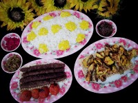 کباب کوبیده و جوجه کباب