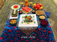 کرسی شب یلدا پارسال ما