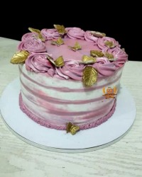 کیک تولدگل دخترم