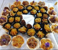 حلوای آرد سفید و نخودچی