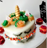 ژله رولی رنگین کمانی