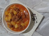 خوراک کوفته ریزه