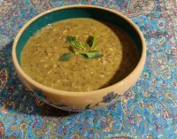 اولین خوراک عدسی من