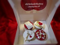 سفارش کاپ کیک فوندانتی