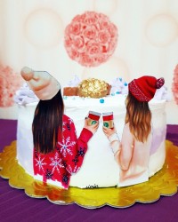 کیک خامه ای مدرن