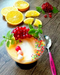 کاسترد خانگی (بدون پودر کاسترد)