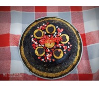 کیک اسفنجی با روکش کاکائو