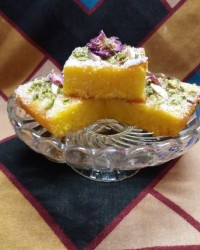 کیک شربتی در تابه دوطرفه (بدون فر)