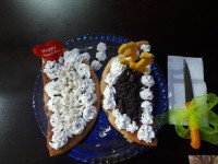 کیک ساده تولد