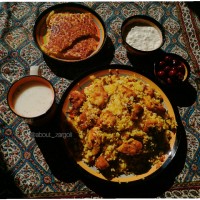 لایی پلویی مرغ