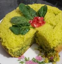 کیک اسفناج دوستای گلم ممنون از کامنت هاتون دوستون دارم❤