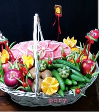 حکاکی هندوانه یلدا