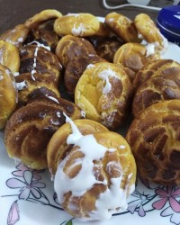 نون خامه ای خوشمزه