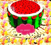 کیک_هندوانه یلدای_۹۷