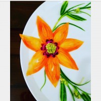 گل باهویج وبروکلی ولبو