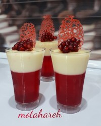 کرم کاسترد با ژله