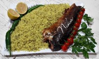 ماهی قزل آلای شکم پر