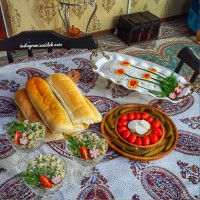 سالاد پیازچه و تن ماهی