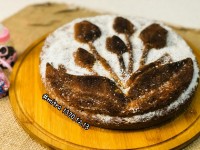 کیک پوره سیب