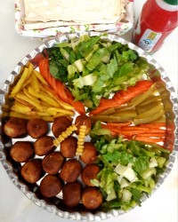 کوفته ریزه مرغ و گردو