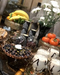 میز پذیرایی پاییزی