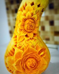 حکاکی کدو حلوای