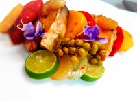 ماهی کباب با مرکبات