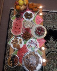 یلدای ۹۷ خونه ی مادر شوهر
