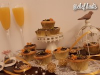 کاپ کیک هویج و گردو