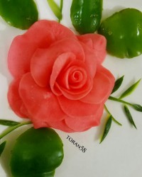 گل رزنازم با شلغم و با مراحل