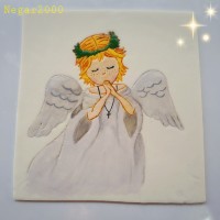 نقاشی روی فوندانت