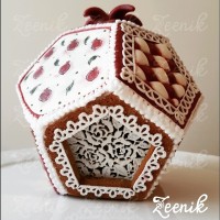 کوکی سه بعدی انار