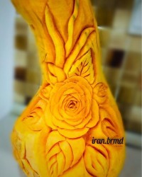 حکاکی روی کدو