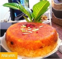 ته چینِ مرغ وسالاد ماکارونی لطفا ورق بزنید