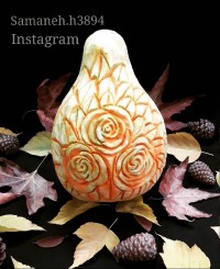 حکاکی کدو حلوایی