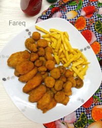 بال مرغ سوخاری چینی