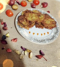 کوکوی سیب زمینی خام