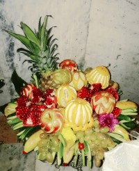 میوه آرایی برامجلس بله برون خواهرزاده گلم