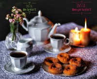 دونات کرم دار