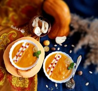 سوپ کدوحلوایی