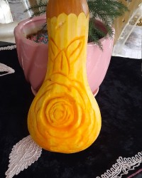 تزیین کدو حلوایی