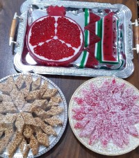 ژله . باسلوق ژله ای .برنج دوشاب