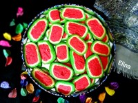 بیسکوییت هندوانه ای