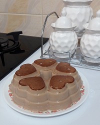 پاناکوتانسکافه،ژله پوست پرتقال وژله قالبی